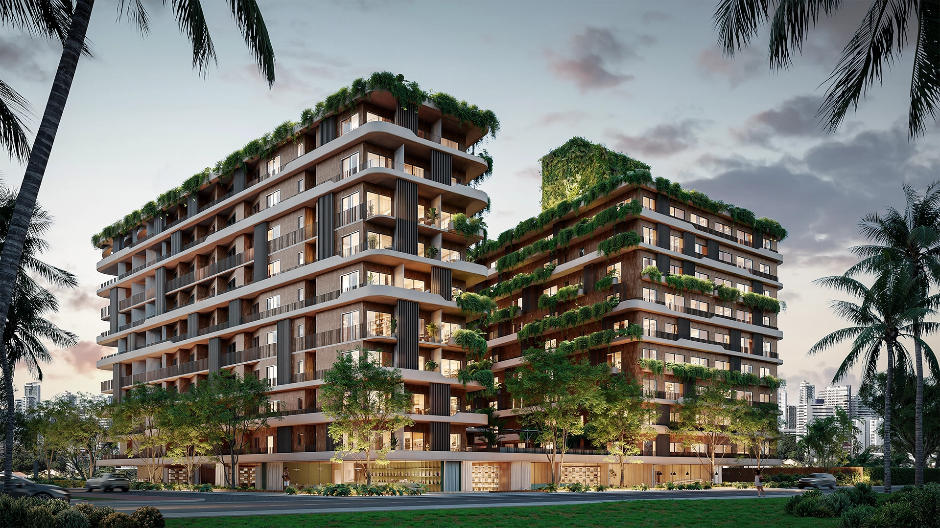 Flat a beira mar de Intermares